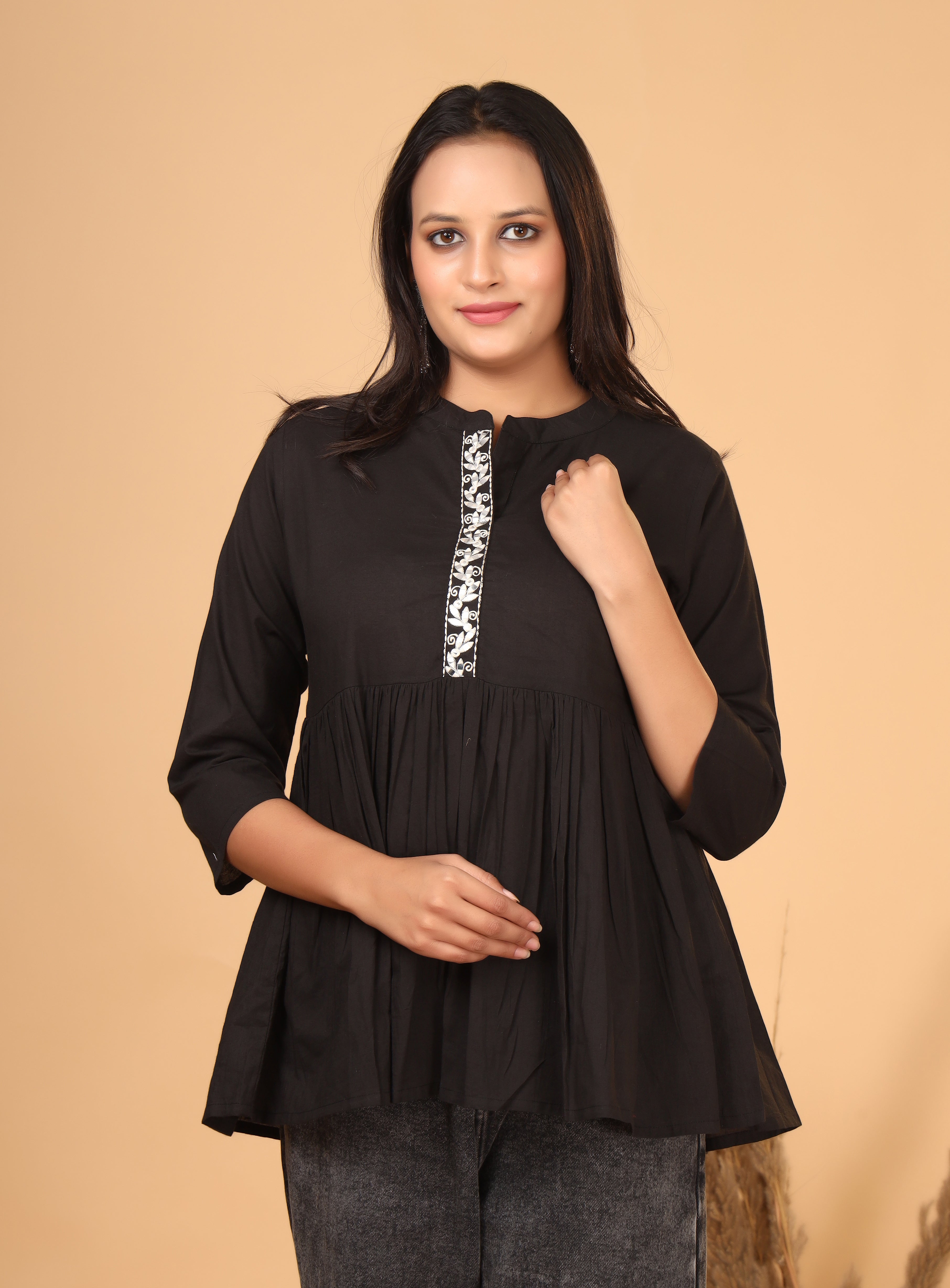 Women’s Printed Cotton short Top