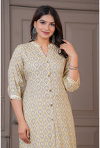 Viscose Foil Print Long Co-ord Set