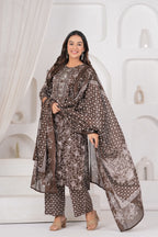 Jaipur Kurti Floral Printed Cotton Kurta Set with Embroidery & Dupatta