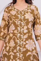 Classic Jaipuri Cotton Suit – 60×60 Fabric with Elegant Embroidery