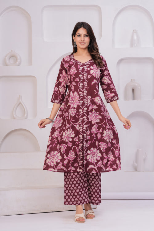 Classic Jaipuri Cotton Suit – 60×60 Fabric with Elegant Embroidery