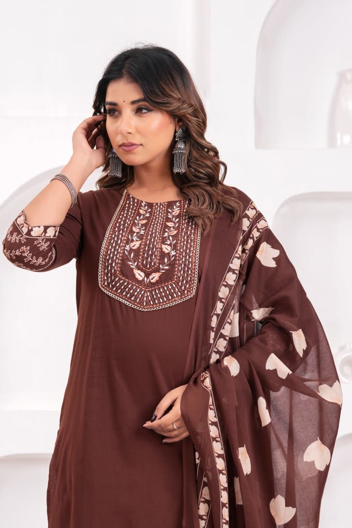 Brown