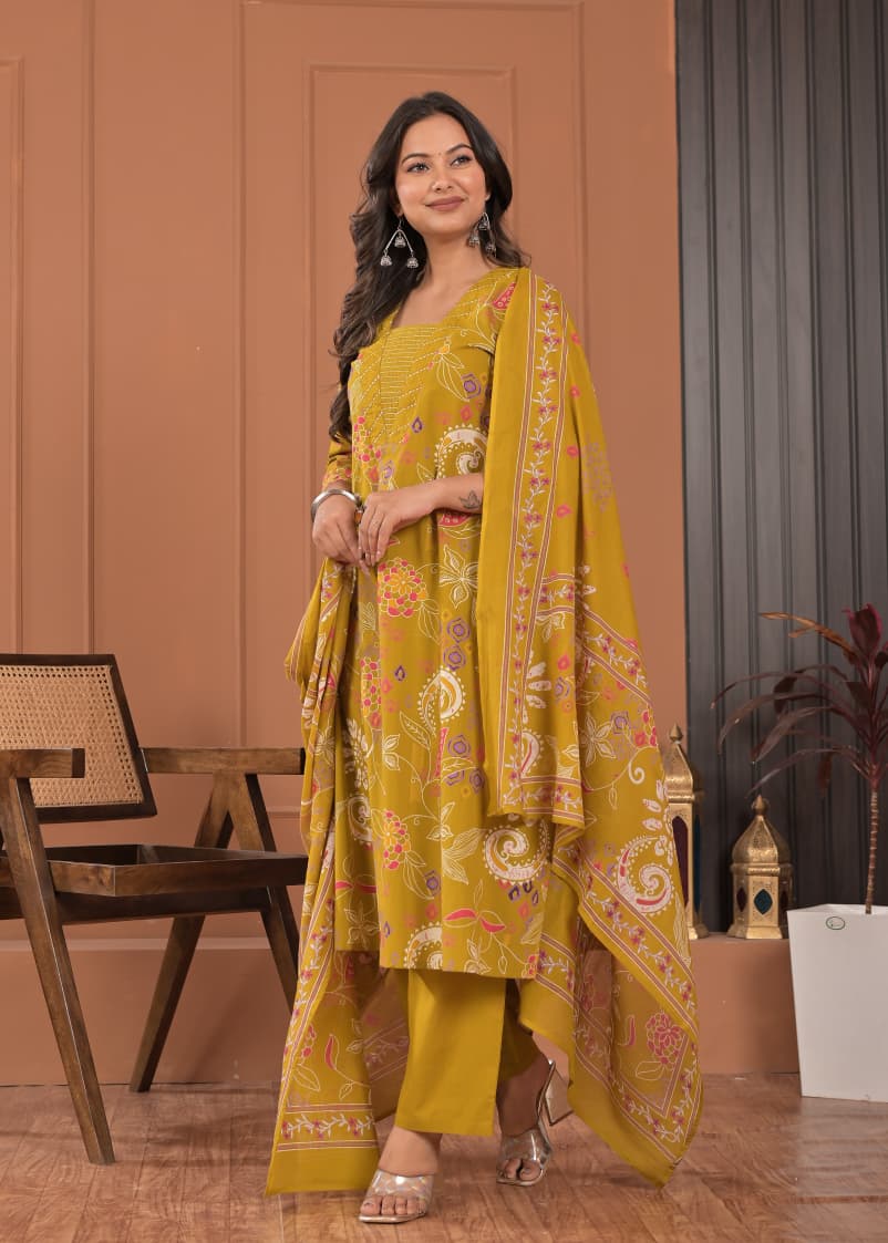 MUSTARD YELLOW