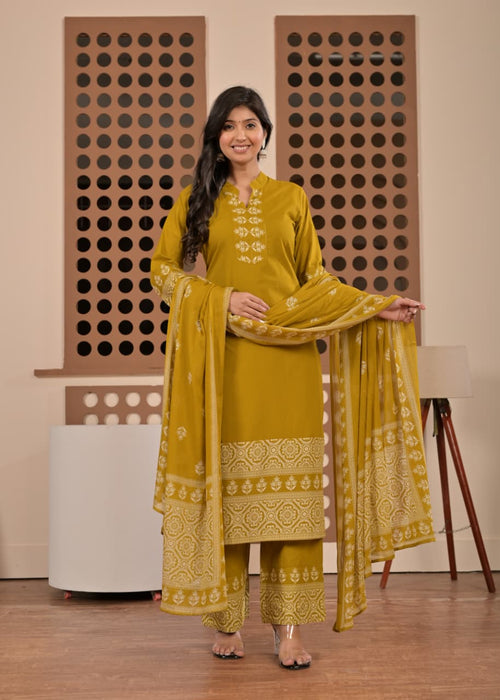 MUSTARD YELLOW